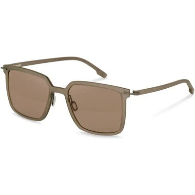 Rodenstock Lunettes De Soleil R3351 Square Olive / Dark Grey Brown/Mirror Gold/CAT2 Homme - Publicité Rodenstock Lunettes De Soleil R3351 Square Olive / Dark Grey Brown/Mirror Gold/CAT2 Homme - Publicité
