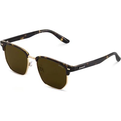 Sinner Lunettes De Soleil Polarisées Dusk Shiny Tortoise Brown Sintec Brown/CAT3 Homme,Femme - Publicité Sinner Lunettes De Soleil Polarisées Dusk Shiny Tortoise Brown Sintec Brown/CAT3 Homme,Femme - Publicité