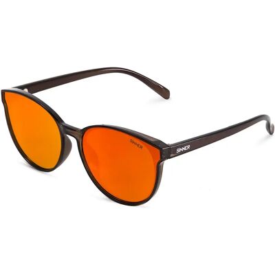 Sinner Lunettes De Soleil Polarisées Kyoto Shiny Dark Brown Sintec Orange Oil/CAT3 Homme,Femme - Publicité Sinner Lunettes De Soleil Polarisées Kyoto Shiny Dark Brown Sintec Orange Oil/CAT3 Homme,Femme - Publicité