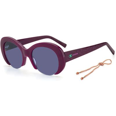Missoni Lunettes De Soleil Pour Femme Mmi0071sb3v Purple One Size Femme - Publicité Missoni Lunettes De Soleil Pour Femme Mmi0071sb3v Purple One Size Femme - Publicité