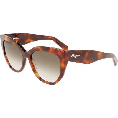 Ferragamo Lunettes De Soleil Pour Femme Sf1061s-240 Brown CAT 2 Femme - Publicité Ferragamo Lunettes De Soleil Pour Femme Sf1061s-240 Brown CAT 2 Femme - Publicité