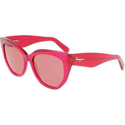 Ferragamo Lunettes De Soleil Pour Femme Sf1061s-613 Red CAT3 Femme - Publicité Ferragamo Lunettes De Soleil Pour Femme Sf1061s-613 Red CAT3 Femme - Publicité
