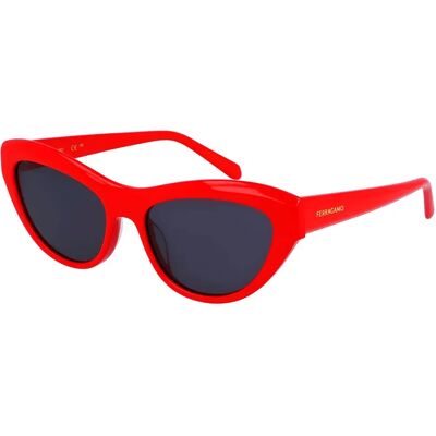 Ferragamo Lunettes De Soleil Pour Femme Sf1103s551760 Red / Red CAT3 Femme - Publicité Ferragamo Lunettes De Soleil Pour Femme Sf1103s551760 Red / Red CAT3 Femme - Publicité