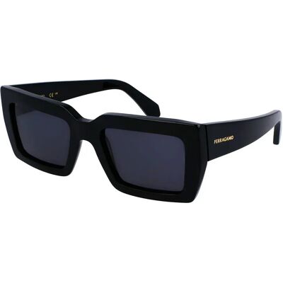 Ferragamo Lunettes De Soleil Pour Femme Sf1108s542100 Black / Black CAT3 Femme - Publicité Ferragamo Lunettes De Soleil Pour Femme Sf1108s542100 Black / Black CAT3 Femme - Publicité