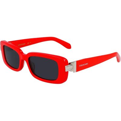 Ferragamo Lunettes De Soleil Pour Femme Sf1105s521760 Red / Red CAT3 Femme - Publicité Ferragamo Lunettes De Soleil Pour Femme Sf1105s521760 Red / Red CAT3 Femme - Publicité