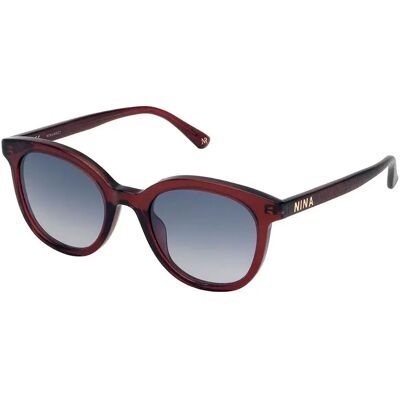 Nina Ricci Lunettes De Soleil Pour Femme Snr264-500afd Red CAT2/UVA Femme - Publicité Nina Ricci Lunettes De Soleil Pour Femme Snr264-500afd Red CAT2/UVA Femme - Publicité