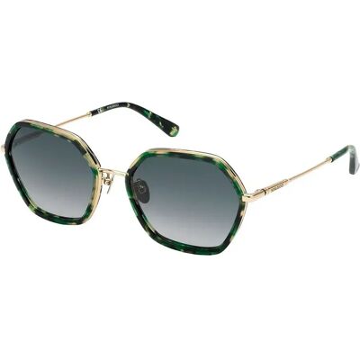 Nina Ricci Lunettes De Soleil Pour Femme Snr268-56092i Green CAT2/UVA Femme - Publicité Nina Ricci Lunettes De Soleil Pour Femme Snr268-56092i Green CAT2/UVA Femme - Publicité