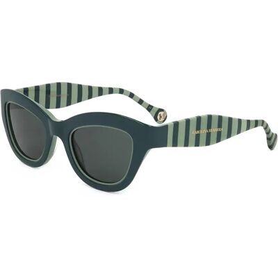 Carolina Herrera Lunettes De Soleil Pour Femme Her0086/s Green / Green One Size - Publicité Carolina Herrera Lunettes De Soleil Pour Femme Her0086/s Green / Green One Size - Publicité