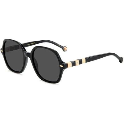 Carolina Herrera Lunettes De Soleil Pour Femme Her0106skdx Black Black/CAT3 - Publicité Carolina Herrera Lunettes De Soleil Pour Femme Her0106skdx Black Black/CAT3 - Publicité