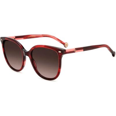Carolina Herrera Lunettes De Soleil Pour Femme Her0136sk4g Red Brown/CAT2 - Publicité Carolina Herrera Lunettes De Soleil Pour Femme Her0136sk4g Red Brown/CAT2 - Publicité