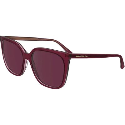 Calvin Klein Lunettes De Soleil Pour Femme Ck24509s N Cherry / Rose moyen Red 3/CAT3 - Publicité Calvin Klein Lunettes De Soleil Pour Femme Ck24509s N Cherry / Rose moyen Red 3/CAT3 - Publicité