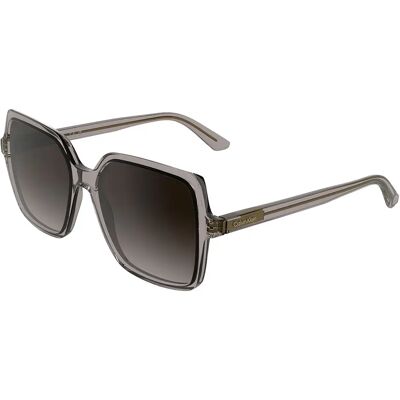 Calvin Klein Lunettes De Soleil Pour Femme Ck25537s Transparent Taupe moyen Beige/CAT3 - Publicité Calvin Klein Lunettes De Soleil Pour Femme Ck25537s Transparent Taupe moyen Beige/CAT3 - Publicité