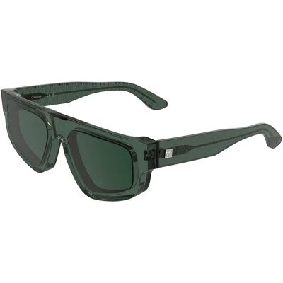 Calvin Klein Lunettes De Soleil Ck25539s Transparent Green Green/CAT3 - Publicité Calvin Klein Lunettes De Soleil Ck25539s Transparent Green Green/CAT3 - Publicité