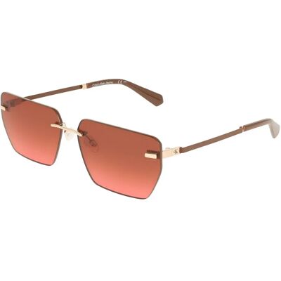 Calvin Klein Jeans Lunettes De Soleil Ckj25207s Gold / Brown To Pink moyen Yellow 5/CAT3 - Publicité Calvin Klein Jeans Lunettes De Soleil Ckj25207s Gold / Brown To Pink moyen Yellow 5/CAT3 - Publicité