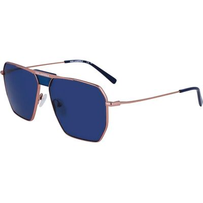 Karl Lagerfeld Lunettes De Soleil Kl350s N Matte Amber Gold Gold 9/CAT3 - Publicité Karl Lagerfeld Lunettes De Soleil Kl350s N Matte Amber Gold Gold 9/CAT3 - Publicité