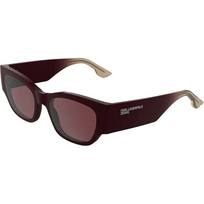Karl Lagerfeld Lunettes De Soleil Klj6168sn Shiny Burgundy Dark Red/CAT3 - Publicité Karl Lagerfeld Lunettes De Soleil Klj6168sn Shiny Burgundy Dark Red/CAT3 - Publicité