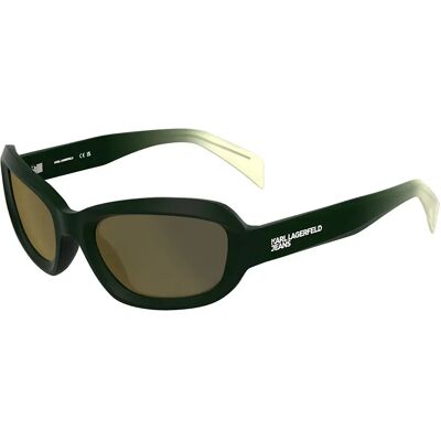 Karl Lagerfeld Lunettes De Soleil Klj6200s Khaki / Champagne Dark Green 5/CAT2 Homme,Femme - Publicité Karl Lagerfeld Lunettes De Soleil Klj6200s Khaki / Champagne Dark Green 5/CAT2 Homme,Femme - Publicité