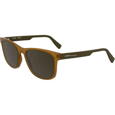Lacoste Lunettes De Soleil L6054s Transparent Brown moyen Brown/CAT3 - Publicité Lacoste Lunettes De Soleil L6054s Transparent Brown moyen Brown/CAT3 - Publicité
