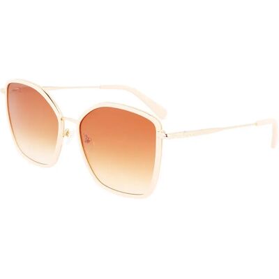 Longchamp Lunettes De Soleil Pour Femme Lo685s N Gold / Ivory Rose Gold 2/CAT3 - Publicité Longchamp Lunettes De Soleil Pour Femme Lo685s N Gold / Ivory Rose Gold 2/CAT3 - Publicité