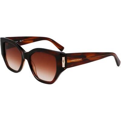 Longchamp Lunettes De Soleil Pour Femme Lo764s N Striped Brown moyen Brown 2/CAT3 Femme - Publicité Longchamp Lunettes De Soleil Pour Femme Lo764s N Striped Brown moyen Brown 2/CAT3 Femme - Publicité