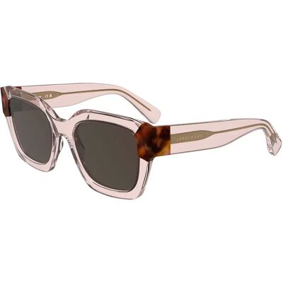 Longchamp Lunettes De Soleil Pour Femme Lo771s N Transparent Rose / Rose Havana moyen Red 3/CAT3 Femme - Publicité Longchamp Lunettes De Soleil Pour Femme Lo771s N Transparent Rose / Rose Havana moyen Red 3/CAT3 Femme - Publicité