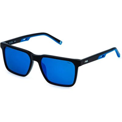 Fila Lunettes De Soleil Polarisées Sfib06-56700z Shiny Black Smoke/Mirror Blue/CAT3 Homme - Publicité Fila Lunettes De Soleil Polarisées Sfib06-56700z Shiny Black Smoke/Mirror Blue/CAT3 Homme - Publicité