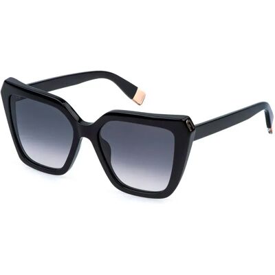 Furla Lunettes De Soleil Pour Femme Sfu978-550700 Shiny Black Smoke Gradient/CAT3 Femme - Publicité Furla Lunettes De Soleil Pour Femme Sfu978-550700 Shiny Black Smoke Gradient/CAT3 Femme - Publicité