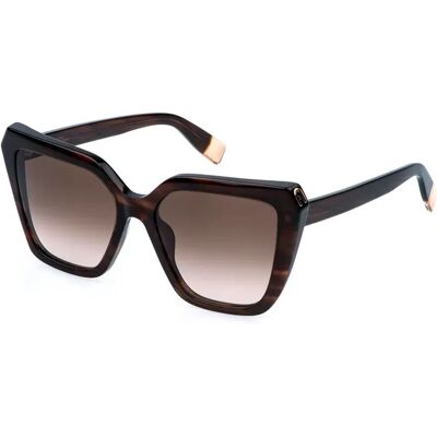 Furla Lunettes De Soleil Pour Femme Sfu978-5507hl Shiny Brown Striped Havana Brown Gradient/CAT3 Femme - Publicité Furla Lunettes De Soleil Pour Femme Sfu978-5507hl Shiny Brown Striped Havana Brown Gradient/CAT3 Femme - Publicité