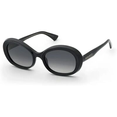 Nina Ricci Lunettes De Soleil Pour Femme Snr459-550700 Shiny Black Smoke Gradient/CAT3 Femme - Publicité Nina Ricci Lunettes De Soleil Pour Femme Snr459-550700 Shiny Black Smoke Gradient/CAT3 Femme - Publicité