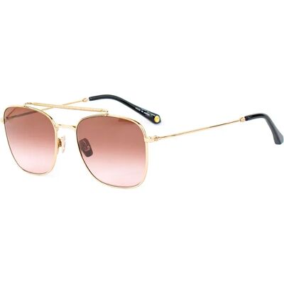 Belstaff Lunettes De Soleil Beckham-s128 53/18/145 Golden / Brown One Size Homme - Publicité Belstaff Lunettes De Soleil Beckham-s128 53/18/145 Golden / Brown One Size Homme - Publicité