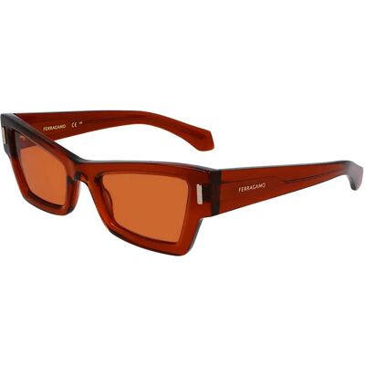 Ferragamo Lunettes De Soleil Pour Femme Sf2006s-232 53/23/140 Brown / Brown One Size Femme - Publicité Ferragamo Lunettes De Soleil Pour Femme Sf2006s-232 53/23/140 Brown / Brown One Size Femme - Publicité