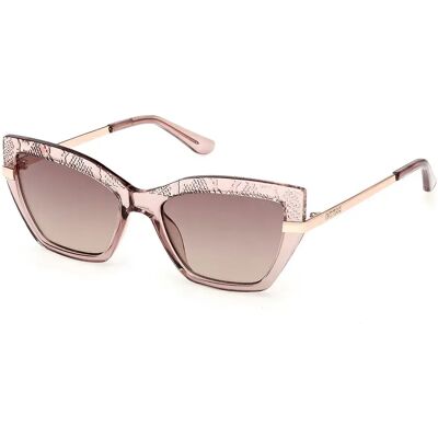 Guess Lunettes De Soleil Pour Femme Gu00216 Shiny Beige Gradient Brown/CAT2 Femme - Publicité Guess Lunettes De Soleil Pour Femme Gu00216 Shiny Beige Gradient Brown/CAT2 Femme - Publicité