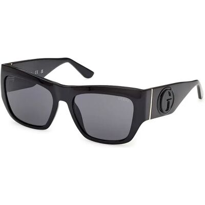 Guess Lunettes De Soleil Pour Femme Gu00252 Shiny Black Smoke/CAT3 Femme - Publicité Guess Lunettes De Soleil Pour Femme Gu00252 Shiny Black Smoke/CAT3 Femme - Publicité