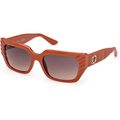 Guess Lunettes De Soleil Pour Femme Gu00254 Orange / Other Gradient Brown/CAT3 Femme - Publicité Guess Lunettes De Soleil Pour Femme Gu00254 Orange / Other Gradient Brown/CAT3 Femme - Publicité