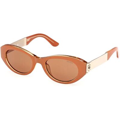 Guess Lunettes De Soleil Pour Femme Gu00261-h Shiny Orange Brown/CAT2 - Publicité Guess Lunettes De Soleil Pour Femme Gu00261-h Shiny Orange Brown/CAT2 - Publicité