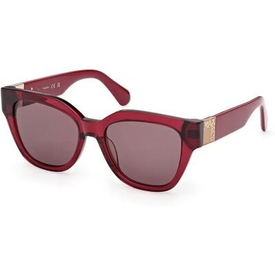 Max&co Lunettes De Soleil Pour Femme Mo0138 Shiny Bordeaux Brown/CAT3 - Publicité Max&co Lunettes De Soleil Pour Femme Mo0138 Shiny Bordeaux Brown/CAT3 - Publicité