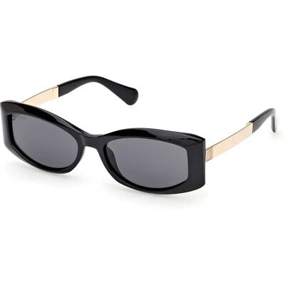 Max&co Lunettes De Soleil Pour Femme Mo0144 Shiny Black Smoke/CAT3 Femme - Publicité Max&co Lunettes De Soleil Pour Femme Mo0144 Shiny Black Smoke/CAT3 Femme - Publicité