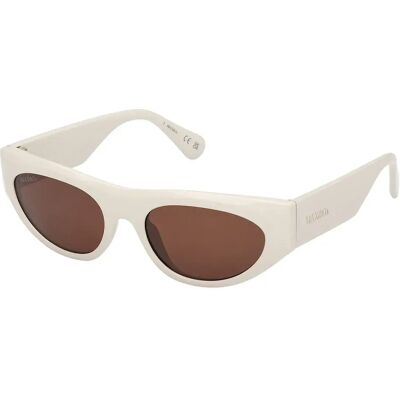 Max&co Lunettes De Soleil Pour Femme Mo0147 Ivory 5325E Brown/CAT3 Femme - Publicité Max&co Lunettes De Soleil Pour Femme Mo0147 Ivory 5325E Brown/CAT3 Femme - Publicité