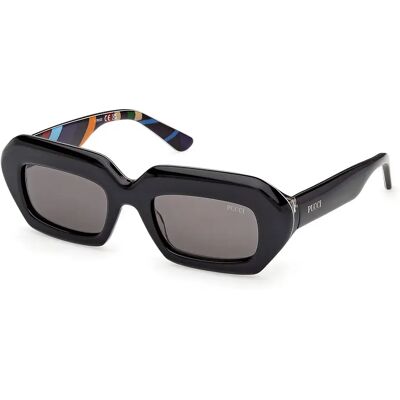 Pucci Lunettes De Soleil Pour Femme Ep0245 Black / Other Smoke/CAT3 Femme - Publicité Pucci Lunettes De Soleil Pour Femme Ep0245 Black / Other Smoke/CAT3 Femme - Publicité