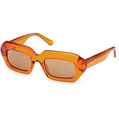 Pucci Lunettes De Soleil Pour Femme Ep0245 Shiny Orange Brown/CAT2 - Publicité Pucci Lunettes De Soleil Pour Femme Ep0245 Shiny Orange Brown/CAT2 - Publicité
