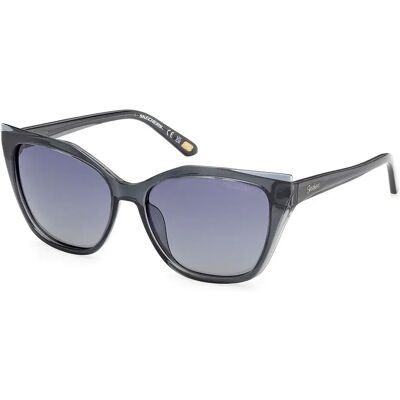 Skechers Lunettes De Soleil Polarisées Pour Femme Se00154 Blue / Other Smoke/CAT3 - Publicité Skechers Lunettes De Soleil Polarisées Pour Femme Se00154 Blue / Other Smoke/CAT3 - Publicité