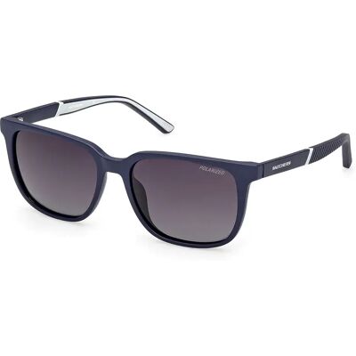 Skechers Lunettes De Soleil Polarisées Se00156 Blue / Other Smoke/CAT3 Homme - Publicité Skechers Lunettes De Soleil Polarisées Se00156 Blue / Other Smoke/CAT3 Homme - Publicité