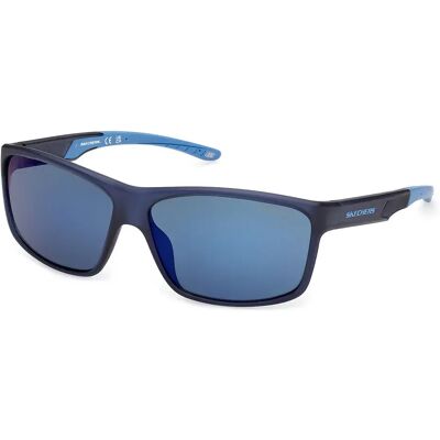 Skechers Lunettes De Soleil Polarisées Se00158 Matte Blue Smoke/CAT3 Homme - Publicité Skechers Lunettes De Soleil Polarisées Se00158 Matte Blue Smoke/CAT3 Homme - Publicité