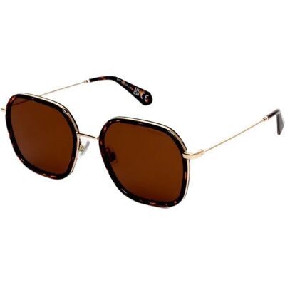 Superdry Lunettes De Soleil Pour Femme Framed Metal Square Tortoiseshell / Brown lens One Size Femme - Publicité Superdry Lunettes De Soleil Pour Femme Framed Metal Square Tortoiseshell / Brown lens One Size Femme - Publicité