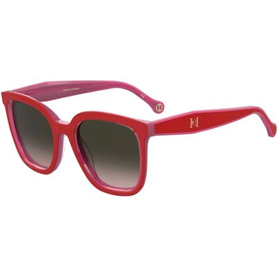 Carolina Herrera Lunettes De Soleil Pour Femme Her0225gs45x 54/20/145 Red / Brown One Size - Publicité Carolina Herrera Lunettes De Soleil Pour Femme Her0225gs45x 54/20/145 Red / Brown One Size - Publicité
