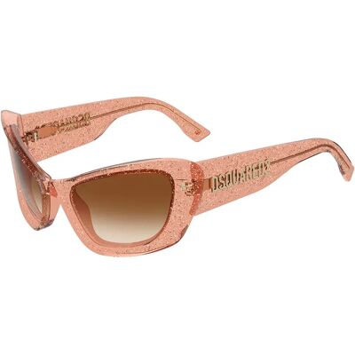 Dsquared2 Lunettes De Soleil Pour Femme D2-0118-s-733 57/19/130 Orange / Brown One Size Femme - Publicité Dsquared2 Lunettes De Soleil Pour Femme D2-0118-s-733 57/19/130 Orange / Brown One Size Femme - Publicité
