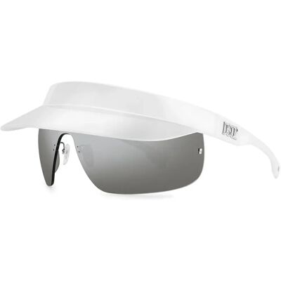 Dsquared2 Lunettes De Soleil D2-0139-s-vk6 99/01/110 White / Silver One Size Homme - Publicité Dsquared2 Lunettes De Soleil D2-0139-s-vk6 99/01/110 White / Silver One Size Homme - Publicité
