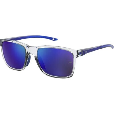 Under Armour Lunettes De Soleil Pour Enfants Ua-7002-s-qm4 56/18/135 Crystal / Blue One Size Garçon,Fille - Publicité Under Armour Lunettes De Soleil Pour Enfants Ua-7002-s-qm4 56/18/135 Crystal / Blue One Size Garçon,Fille - Publicité