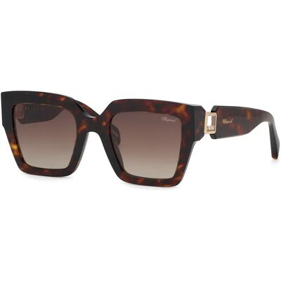 Chopard Lunettes De Soleil Pour Femme Sch417s-520909 52x23x140 Mm Shiny Classic Havana Brown Gradient/CAT3 Femme - Publicité Chopard Lunettes De Soleil Pour Femme Sch417s-520909 52x23x140 Mm Shiny Classic Havana Brown Gradient/CAT3 Femme - Publicité