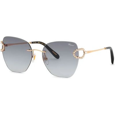 Chopard Lunettes De Soleil Pour Femme Schm14s-570300 57x17x135 Mm Shiny Rose Gold Smoke Gradient Smoke/CAT2 Femme - Publicité Chopard Lunettes De Soleil Pour Femme Schm14s-570300 57x17x135 Mm Shiny Rose Gold Smoke Gradient Smoke/CAT2 Femme - Publicité